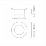 Frensch LED-Einbauspot F-19-1483