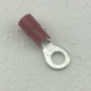 Ringkabelschuh (Quetsch) Rot 0,5 - 1,0mm² frontal