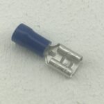 Flachsteckhülse einzeln (Quetsch) Blau 1,5 - 2,5mm²