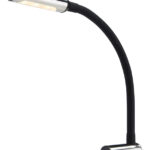 Osculati Flexleuchte mit Silikonarm schwarz 13.237.08