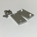 Endkappen zu Profil Typ 8 Metall silber