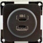 USB-Lader 2x 30W TRI-USB-2xC230 für inprojal System 10.000 + 30.000