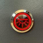 Travel Schalter Edelstahl TR-S / IP 65 mit Symbol Leuchte Si