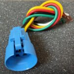 Anschlußstecker Edelstahlschalter und Taster 5pol.