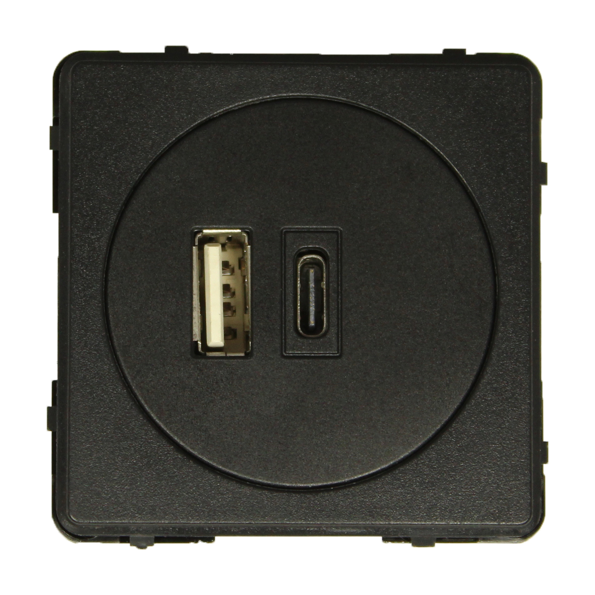 Inprojal USB-C/A Lader 20020USBC230SCH
