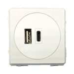 inprojal USB C/ A Lader weiß System 20.000 20020USBC230VW