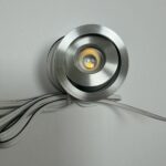 Einbaustrahler Gehäuse aluminium 3W 8-25V DC
